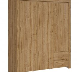 Шкаф SZF3D2S BRW Poland Holten 3 дверный дуб вотан 181 см