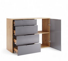 Комод 1Д 4Ш Луна