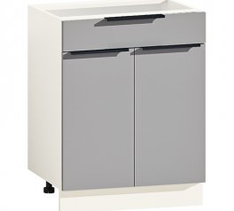 Тумба нижня Н60.82.1Я2Д Лофт глянець