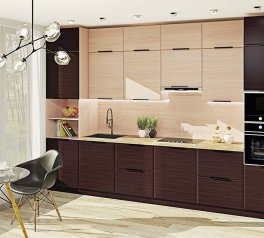 Кухня Хай-тек з текстурою комплект 