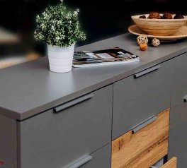 Модульная спальня Linz/Линц Миромарк Серый сланец/Дуб Вотан