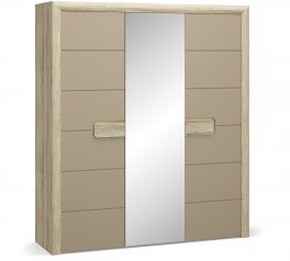 Шкаф 3Д Mebel Service Флоренс 3 дверный капучино 190 см