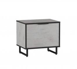 Тумба для обуви бетон тефра F-0004 Форте