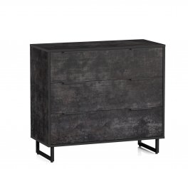 Комод F-0008 Форте Бетон темный Морели