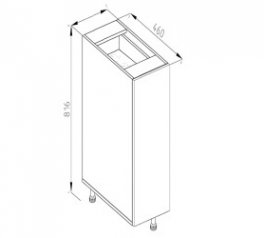 Тумба нижняя Н 20 карго Софи