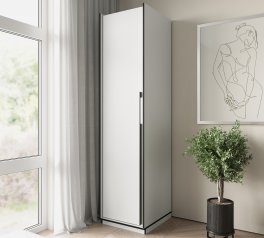 Пенал зі штангою білий R-0012 Рамо