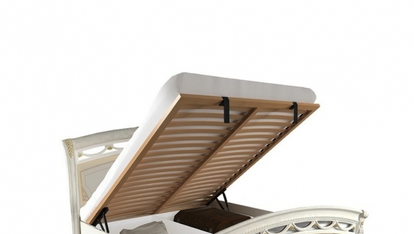 Ліжко 160 тверда спинка Люкс Роселла 0