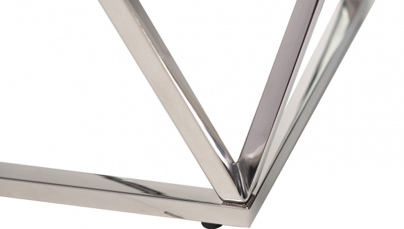 Стол кофейный CP-2 тонированный + серебро 8