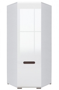 Шафа кутова SZFN1D/21/10 ВМК Украіна Амелія 2 дверна білий