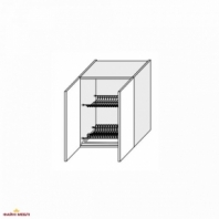 Секція верхня сушка 60ВС/720 2дв Лео