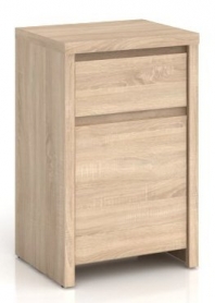 Тумба KOM1D1SP Каспиан Сонома