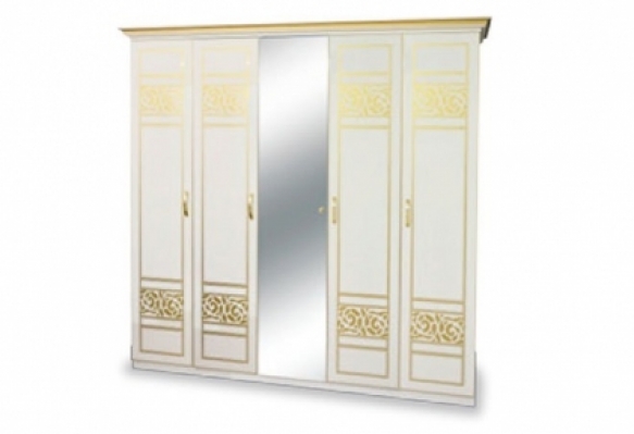 Шкаф 5Д с зеркалом Полина Новая