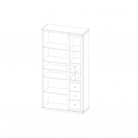 Пенал 2Д/3Ш Орегон