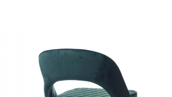 Стул полубарный B-125 изумрудный велюр 2