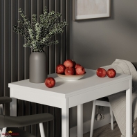 Стол-трансформер Lunch Белый бриллиант/Белый