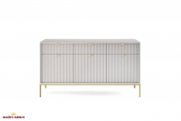 Комод Серый/Золотые ножки KSZ154 Nova