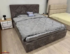 Ліжко м'яке Городок меблі Дебора з підйомним механізмом та нішею для білизни