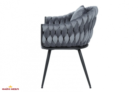 Стул Nuvo Velvet серый 2