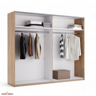 Шафа купе 2.5 Міромарк Асті дуб сонома 250 см