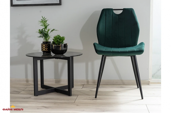 Стілець Arco Velvet зелений 0