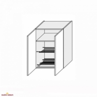 Секция верхняя сушка 80ВС/900 2дв Миллениум