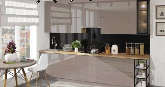 Модульна кухня Фарбований високий глянець