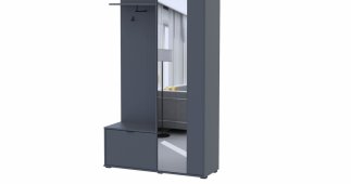 Передпокій Dora/Дора Графіт сірий Дорос