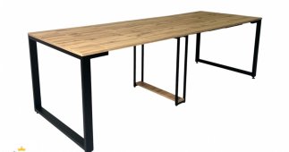 Стіл розкладний трансформер MebliRoMax Longer / Лонгер 50-330 см 