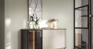 Комод с подсветкой Вичи / Vici K154 Орех / Кашемир