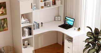 Стол письменный угловой Teenager Белый