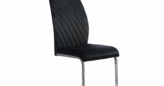 Стілець S-118 чорний велюр