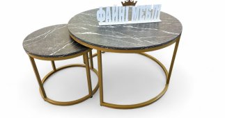 Двойной журнальный столик DION