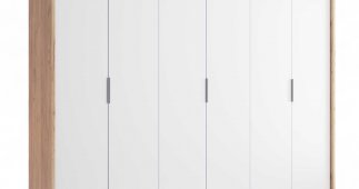 Шафа 6Д МіромаркАсті білий 275 см