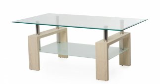 Стол журнальный С-107-2 белый дуб