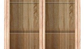 Вітрина REG2W2S Каспіан Сонома