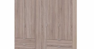 Шафа Гелар 2+3 Дорос 6 дверна дуб сонома 233 см