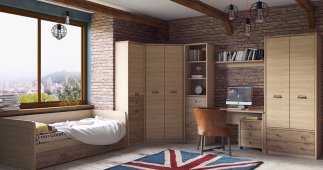 Модульна дитяча Diesel/Дізель Mebelbos Дуб Мадура/Веллінгтон