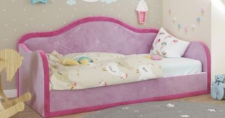 Кровать мягкая Городок Дикси