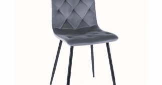 Стілець Джеррі Вельвет сірий