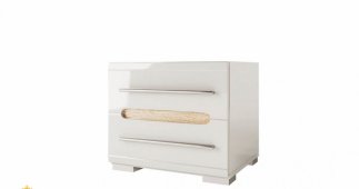 Тумба приліжкова Б'янко Білий 