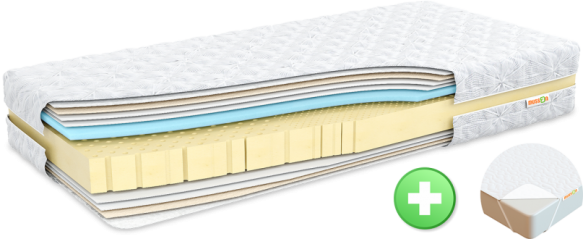 Матрас ЭКОЛАТЕКС МЕМОРИ SOFT / TM MUSSON