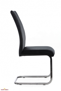Стілець S-118 чорний велюр