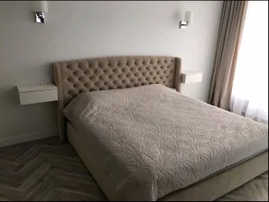 Ліжко м'яке двоспальне Оскар