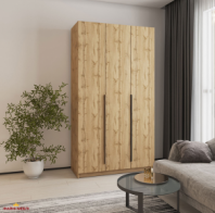 Шкаф Mebelstar Оскар трехдверный Дуб тахо 120 см