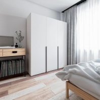 Шкаф Морели ST0027 3 дверный белый 180 см