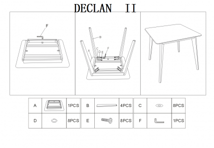 Стол Declan II 2