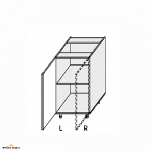 Секція нижня права 50Н/820 1дв Міленіум WG