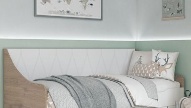 Звичайні дитячі ліжка