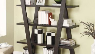 Стеллажи в гостинную