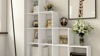 Стеллажи в спальню